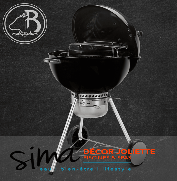 Barbecue charbon ~ Master-Touch 22 po Noir - Boucherie Famille Bellerose