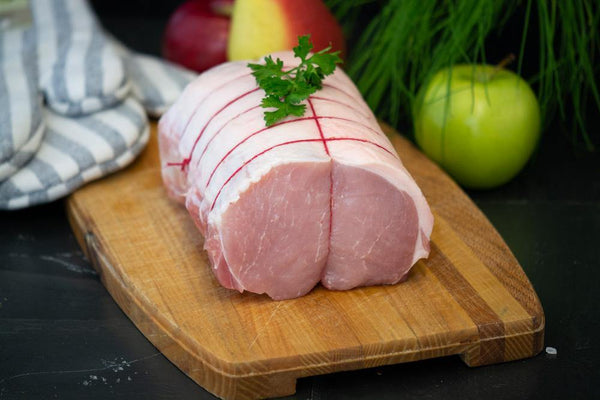 Rôti de longe porc désossé ~ Boîte 12 lbs - Boucherie Famille Bellerose