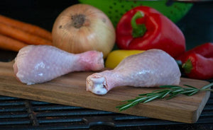 Pilons de poulet ~ Boîte 12 lbs - Boucherie Famille Bellerose