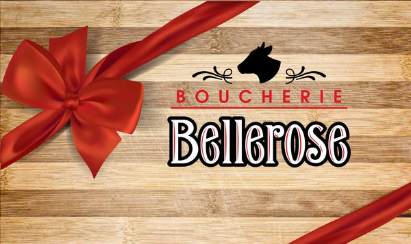 Carte-cadeau - Boucherie Famille Bellerose